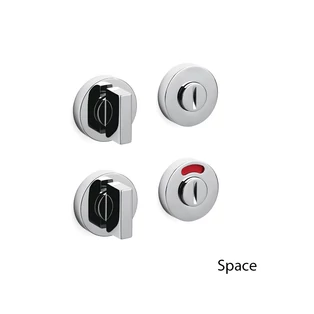 Olivari Space fényes króm WC alsó körrozetta