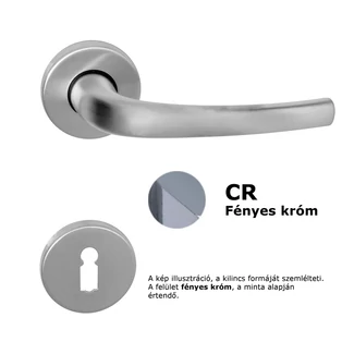 Fényes króm Fényes króm