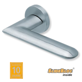 Scoop 1021 inox kilincsgarnitúra SlideBloc mechanikával