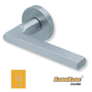 Scoop 1025 inox kilincsgarnitúra SlideBloc mechanikával