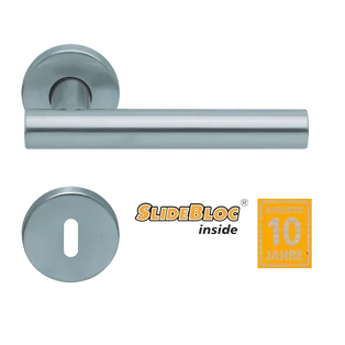 Scoop 1074 Roxy inox kilincsgarnitúra SlideBloc mechanikával