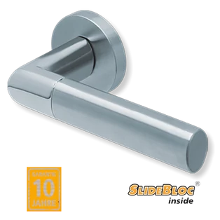 Scoop 1212 inox kilincsgarnitúra SlideBloc mechanikával