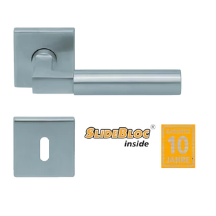Scoop 1016 inox kilincsgarnitúra SlideBloc mechanikával