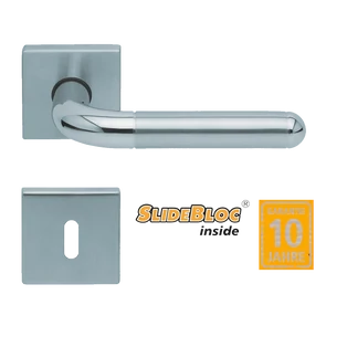 Scoop 1173 inox kilincsgarnitúra SlideBloc mechanikával