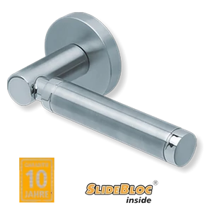 Scoop 1013 inox kilincsgarnitúra SlideBloc mechanikával