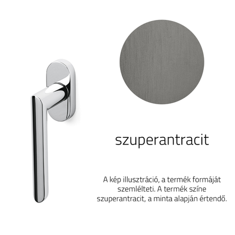 Olivari Laser szuperantracit ablakfélkilincs