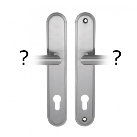 Maestro Universal biztonsági bejárati ajtó kilincsgarnitúra választható kilincsszárral - kilincs-kilincs