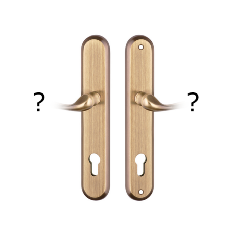 Maestro Universal súrolt bronz biztonsági bejárati ajtó kilincsgarnitúra választható kilincsszárral - kilincs-kilincs