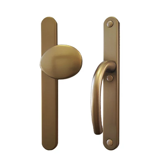 Maestro Savanna bejárati ajtó kilincsgarnitúra Alu F4 - gomb-kilincs