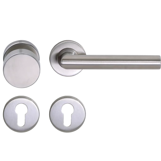 Maestro Thema Pro körrozettás kilincsgarnitúra / henger gomb-kilincs