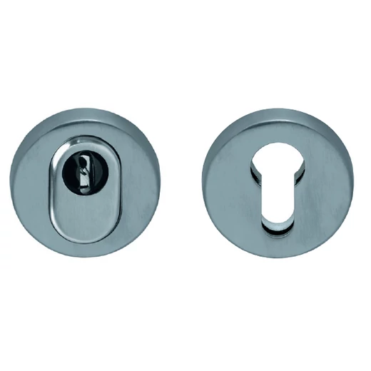 Scoop inox cilindervédős biztonsági körrozetta