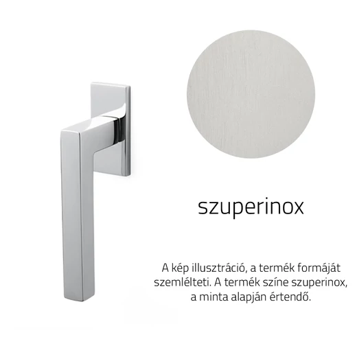 Olivari ABC szuperinox ablakfélkilincs