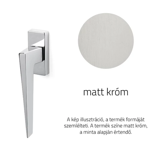 Olivari Denver matt króm ablakfélkilincs