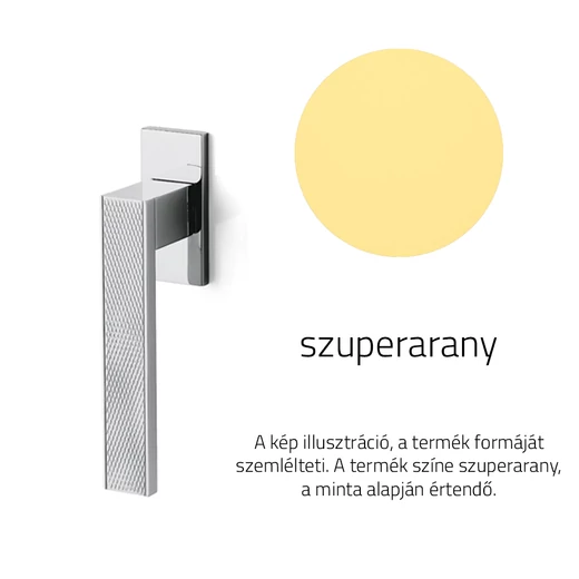 Olivari Diana Barley szuperarany ablakfélkilincs