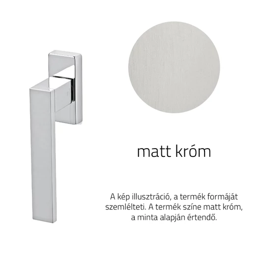 Olivari Diana matt króm ablakfélkilincs