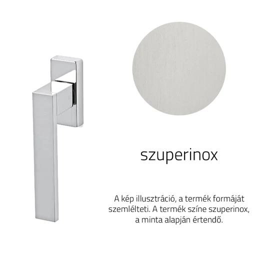 Olivari Diana szuperinox ablakfélkilincs