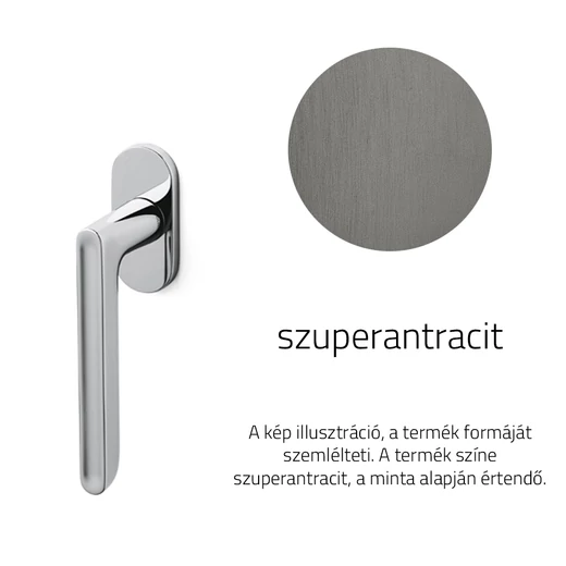 Olivari Lucy szuperantracit ablakfélkilincs