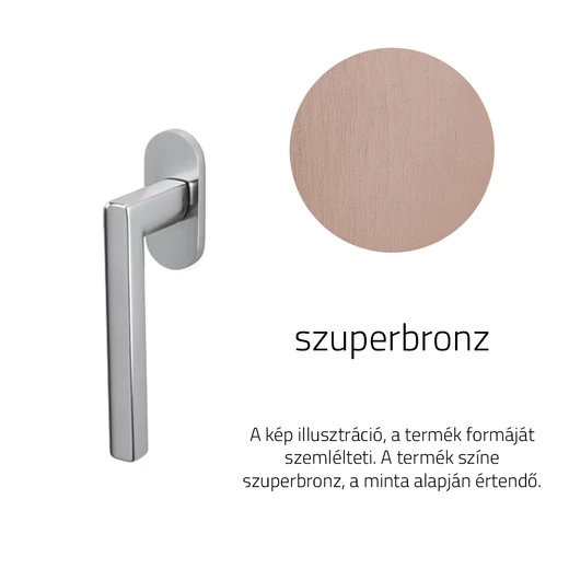 Olivari Okay szuperbronz ablakfélkilincs