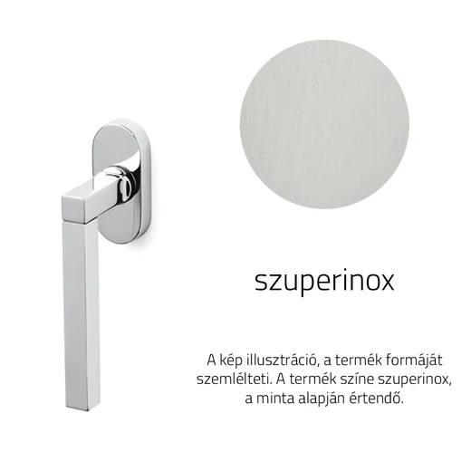 Olivari Time szuperinox ablakfélkilincs
