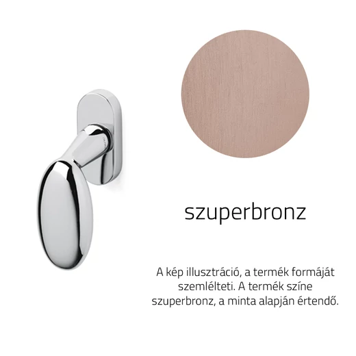 Olivari Blindo szuperbronz ablakfélkilincs
