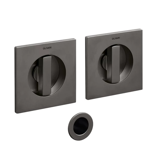 Olivari Giotto Q szuperantracit szögletes húzókagyló pár kétoldali fordítóval