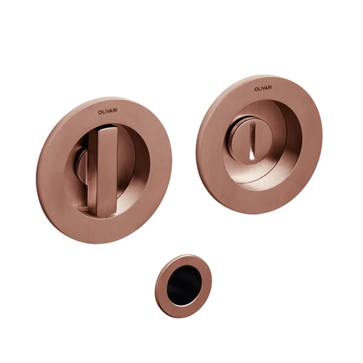 Olivari Dante szatén szuperréz WC záras húzókagyló pár