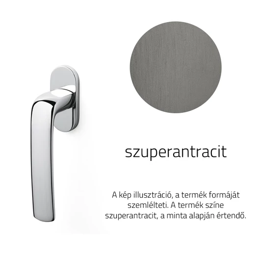 Olivari Diva szuperantracit ablakfélkilincs