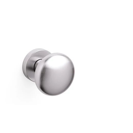 Olivari Edison szuperinox gomb kilincs garnitúra