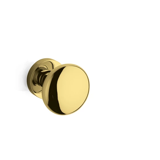 Olivari Edison szuperarany gomb kilincs garnitúra