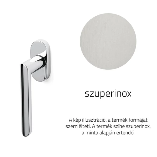 Olivari Laser szuperinox ablakfélkilincs