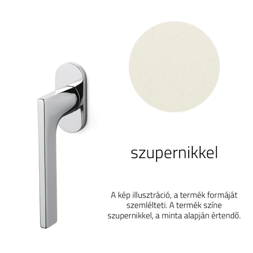 Olivari Lotus szupernikkel ablakfélkilincs