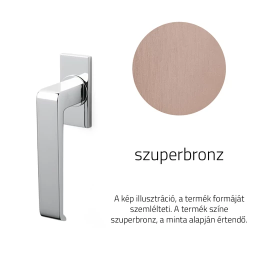 Olivari Milano Q szuperbronz ablakfélkilincs