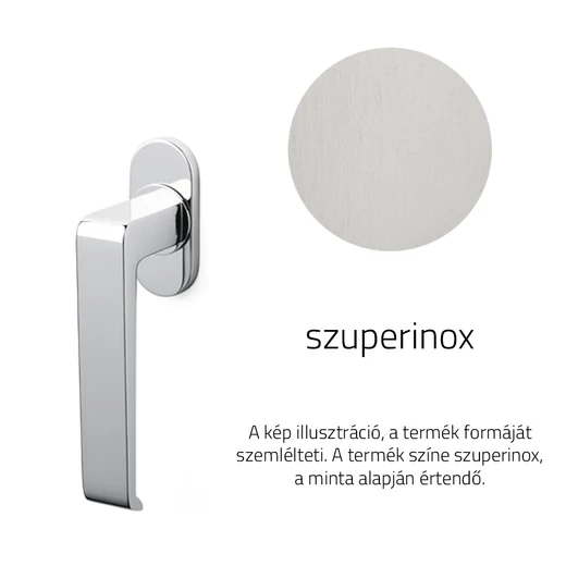 Olivari Milano szuperinox ablakfélkilincs