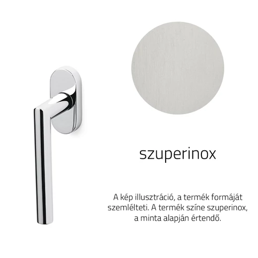 Olivari Serenella szuperinox ablakfélkilincs