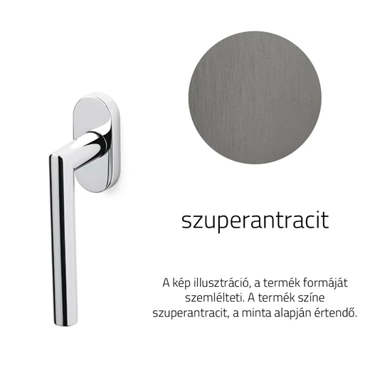 Olivari Serenella szuperantracit ablakfélkilincs