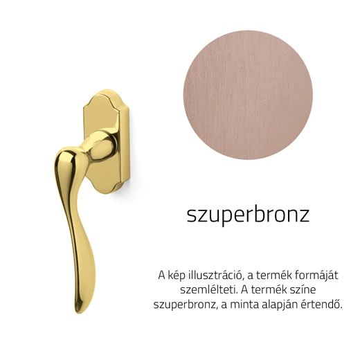 Olivari Siena szuperbronz ablakfélkilincs