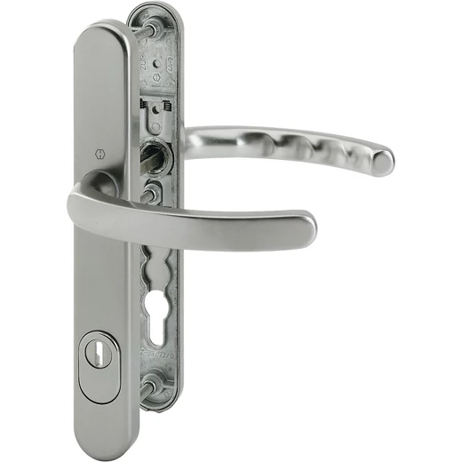 Hoppe Luxemburg acél hosszúcímes kilincsgarnitúra