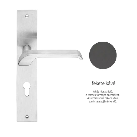 Linea Cali Turbo Zincral hosszúcímes kilincsgarnitúra