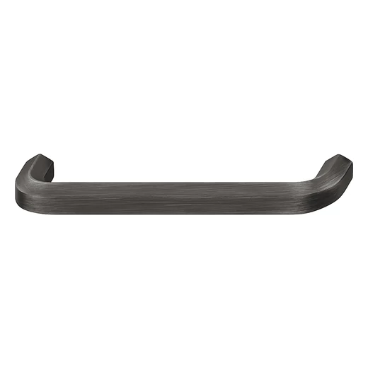 Häfele H1710, 172 mm szálcsiszolt fekete nikkel bútorfogantyú 106.62.606