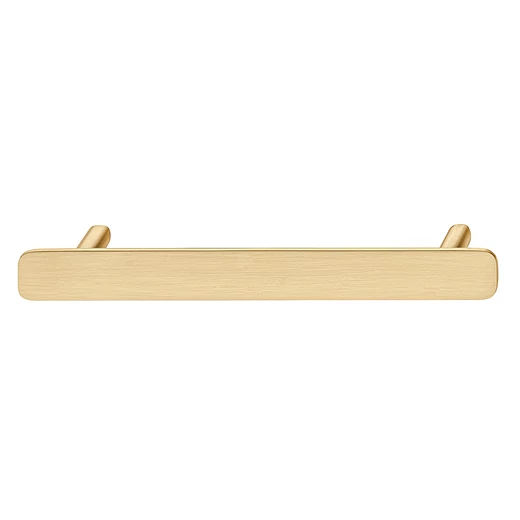 Häfele H2380, 136 mm szálcsiszolt arany bútorfogantyú 106.70.290