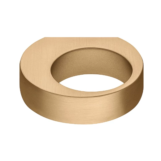 Häfele H2150, 56 mm szálcsiszolt arany bútorgomb 106.70.136
