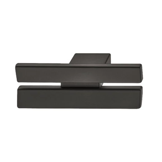 Häfele H2365, 60 mm matt fekete bútorgomb 106.70.510