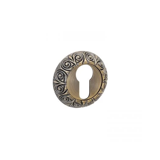 Bussare Classic antik bronz PZ alsó körrozetta pár B0-20
