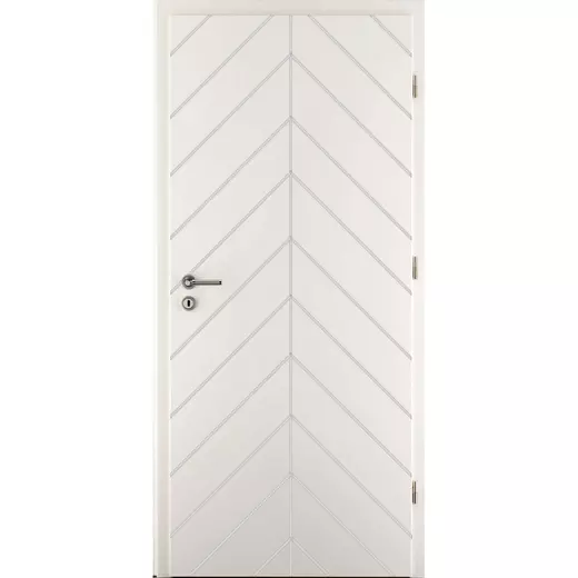 Pascal Phure White Modell 11 beltéri ajtó szabvány méretben - Festett fehér PU lakkal