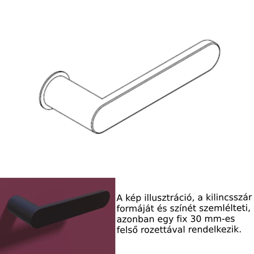 Nuda Pure kilincsgarnitúra