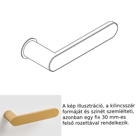 Nuda Pure kilincsgarnitúra