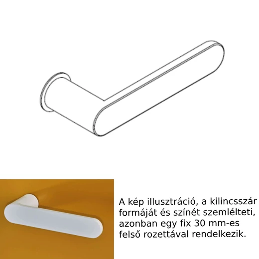 Nuda Pure kilincsgarnitúra