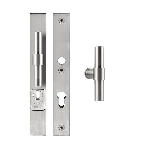 Formani One biztonsági bejárati fix T-ajtógombos szett, cilindervédővel