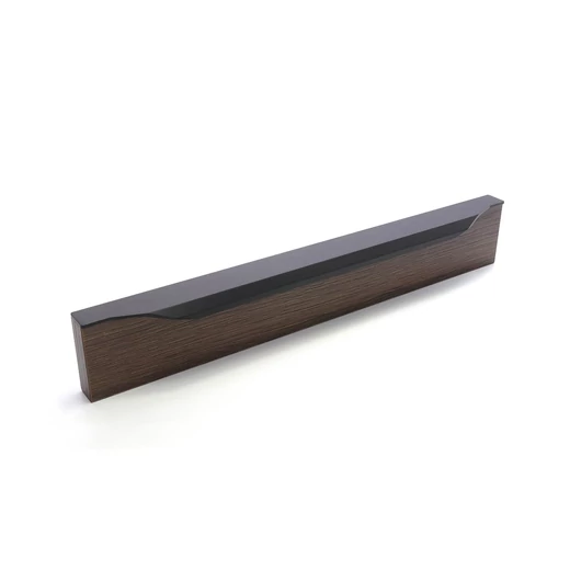 Rujz Design szatén fekete bútorfogantyú