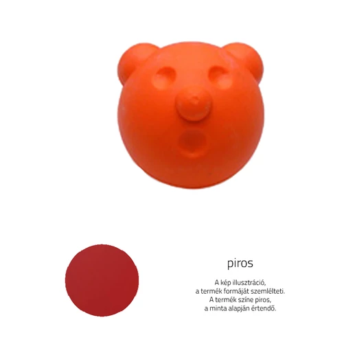 Rujz Design piros bútorfogantyú